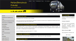 Desktop Screenshot of lkw-fahrschule-siegen.de